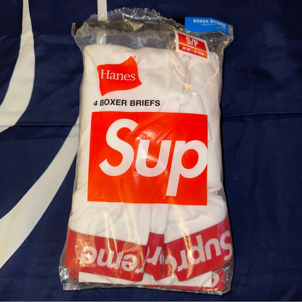 Supreme Boxer Briefs Underwear 4-pack Men’s S